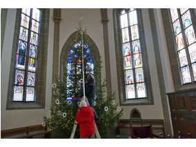 Es weihnachtet in St. Crescentius (Foto: Karl-Franz Thiede)